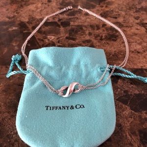 Tiffany & Co. Silver Infinity Necklace